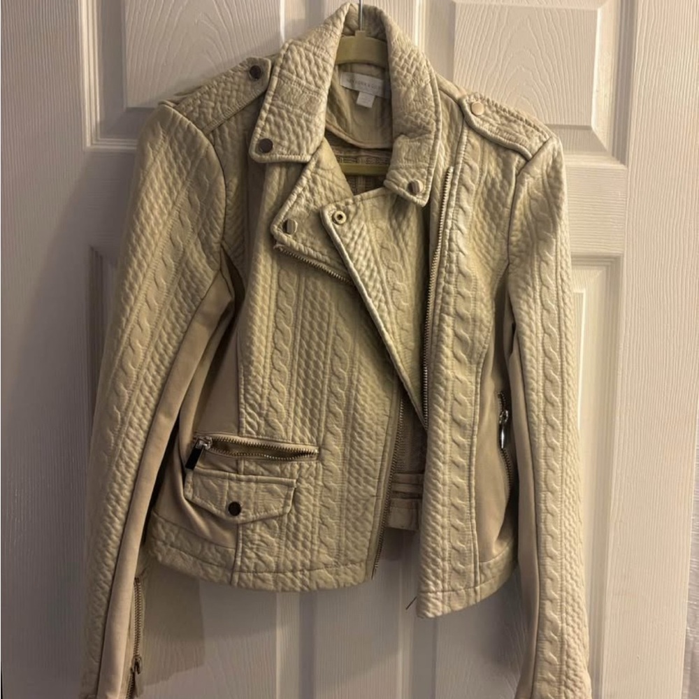 New York & Company Faux Leather Jacket